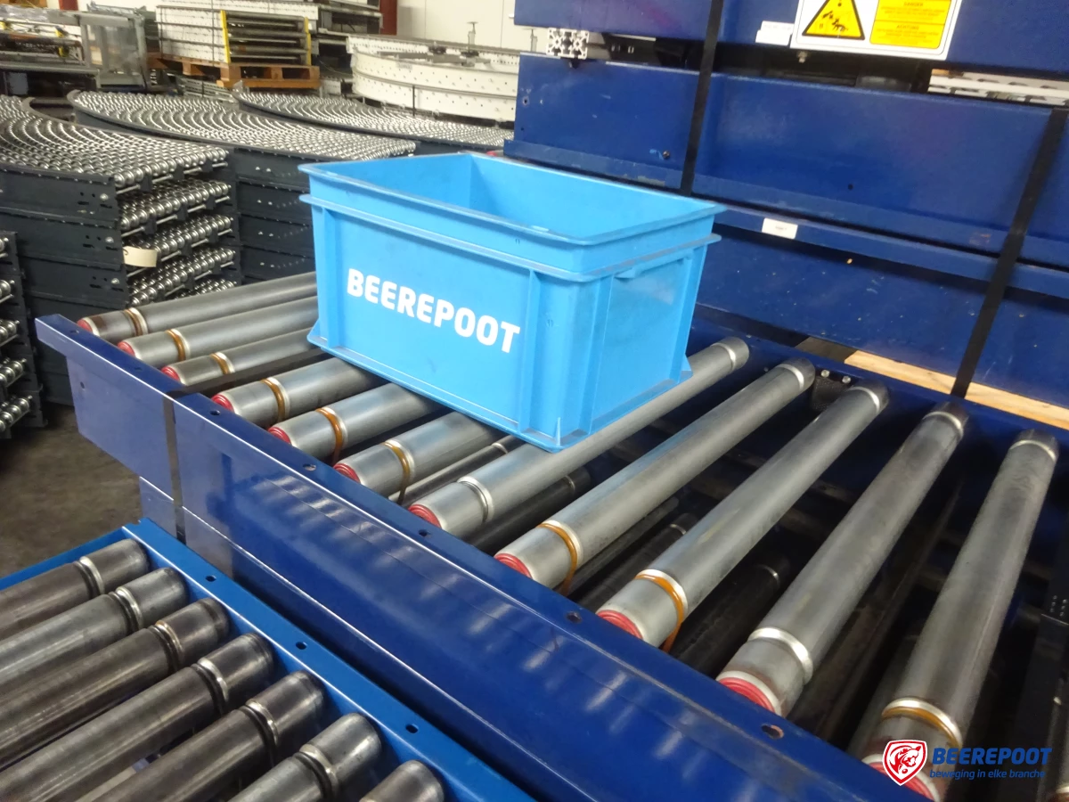 Aangedreven rollenbaan